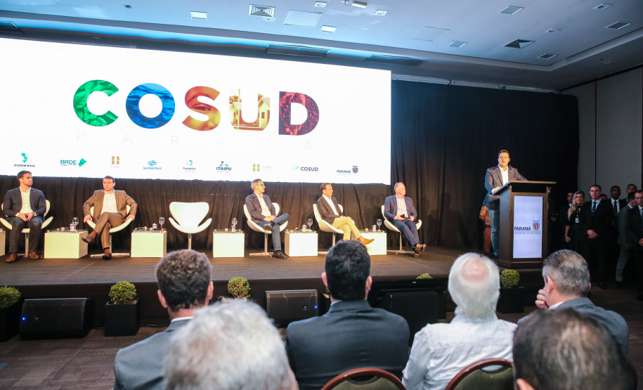 O Governador Carlos Massa Ratinho Junior participa neste sábado (29) do 6º COSUD (Consórcio de Integração Sul e Sudeste) em Foz do Iguaçu.  Foz do Iguaçu, 29/02/2020 - Foto: Geraldo Bubniak/AEN