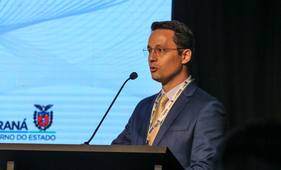 Governadores de sete estados participam neste sábado (29), em Foz do Iguaçu, do sexto encontro do Consórcio de Integração Sul e Sudeste (Cosud). O encontro acontece no Hotel Wish.   29/02/2020 -  Foto: Geraldo Bubniak/AEN