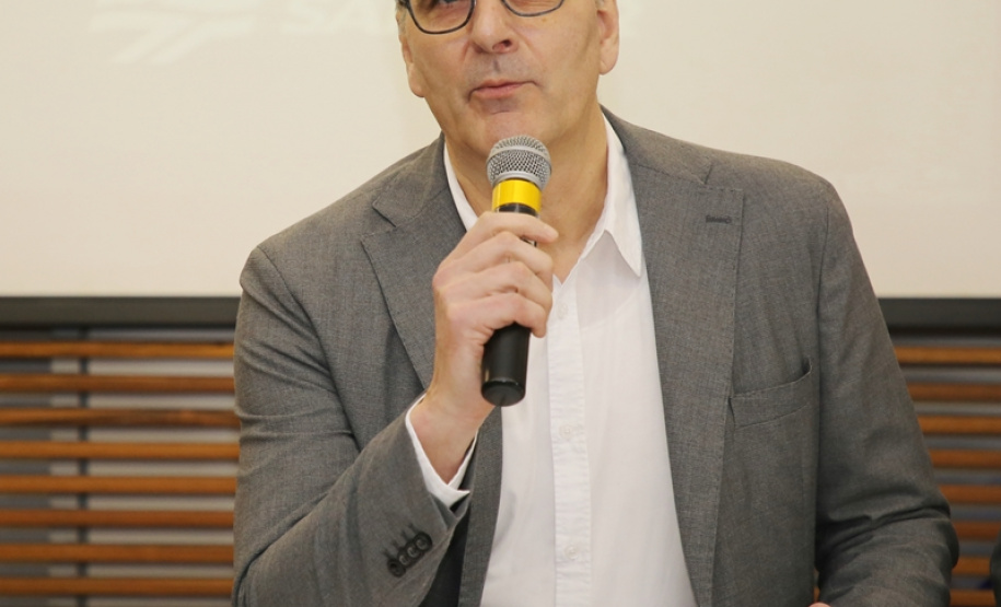 Coordenador do projeto Stephan Fuchs, do Instituto de Tecnologia de Karlsruhe (KIT)
Foto: Luiz Arnaldo Lima