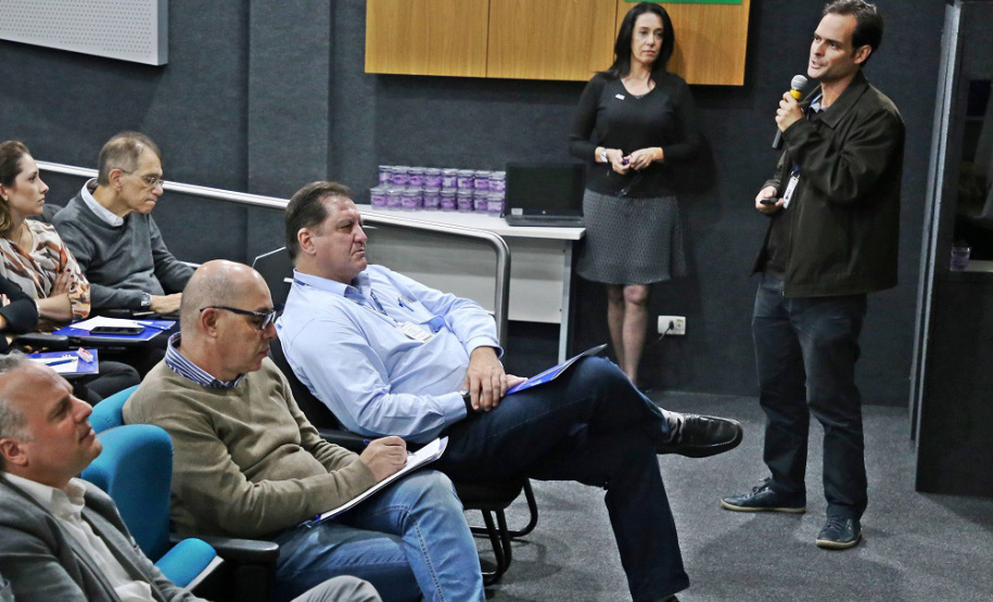 Pesquisador da Sanepar Maurício Scheer

Foto: Luiz Arnaldo Lima