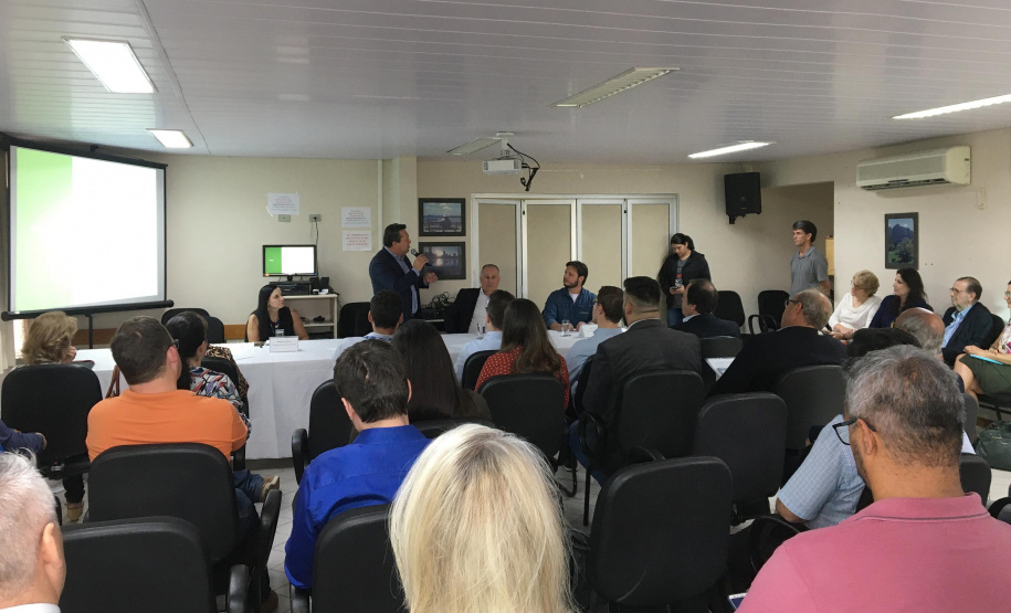 O Conselho Paranaense de Turismo (Cepatur) realizou nesta quarta feira (04), a sua 79° reunião ordinária. O secretário do Desenvolvimento Sustentável e do turismo, Márcio Nunes, presidente do Conselho, enfatizou a importância do órgão e falou sobre as ações que estão acontecendo no Paraná.Foto:SEDEST