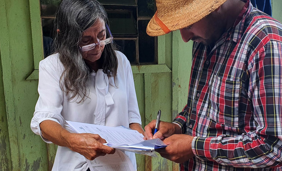 Lodo de esgoto beneficia pequenos agricultores no Paraná. Foto:Sanepar