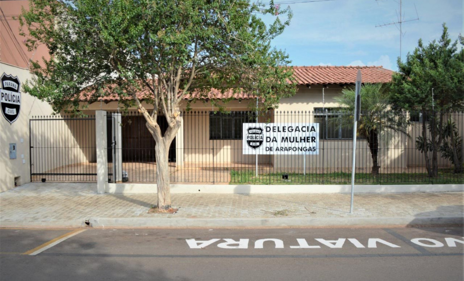 Delegacia da Mulher de Arapongas. Foto: Polícia Civil