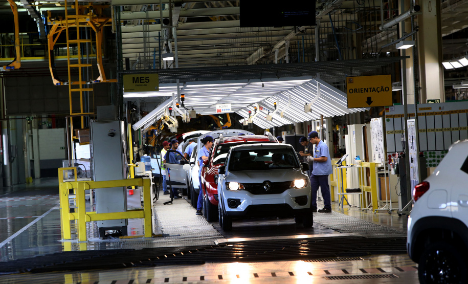 Com plantas modernas, o Paraná se consolida como o segundo maior polo de produção automotiva do Brasil. Atualmente, o parque paranaense responde por 14% da produção nacional de veículos e teve o melhor desempenho do País em 2019, com crescimento de 25,7%.Foto: Gilson Abreu/AEN