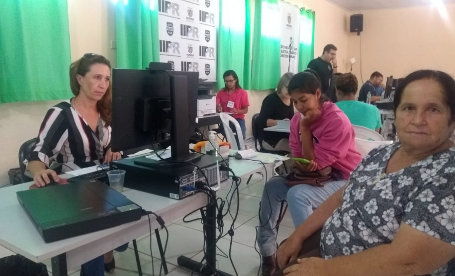 Paraná Cidadão registra mais de 11 mil atendimentos em Abatiá. Foto:SEJUF