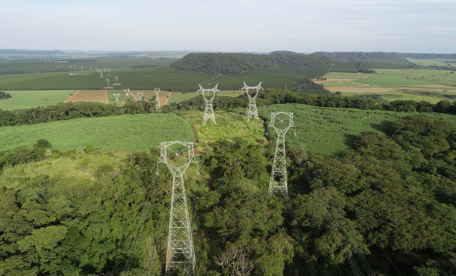 Linha de energia entre Paraná e São Paulo é liberada para operação.Foto:Copel