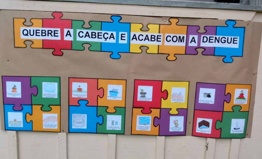 Escolas do Paraná realizam ações de combate à dengue. Foto:SEED