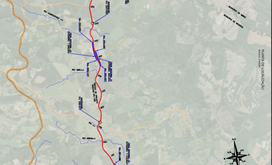 Consulta Pública vai debater pavimentação entre Imbaú e Reserva. Foto: DER