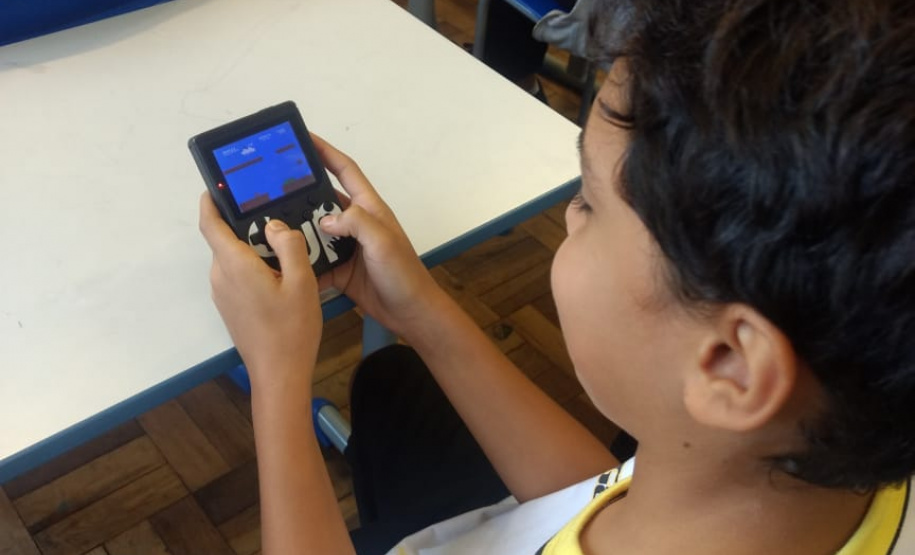 Professores podem abordar jogos eletrônicos em sala. Foto:SEED