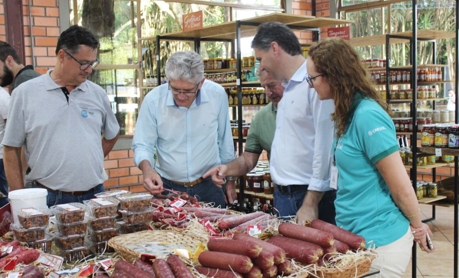Secretário da Agricultura e do Abastecimento, Norberto Ortigara, durante a 29ª Expobel, em Francisco Beltrão. Foto: Gisele Barão/SEAB