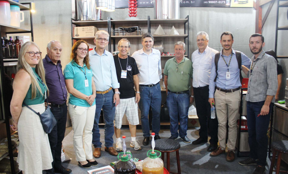 Secretário da Agricultura e do Abastecimento, Norberto Ortigara, durante a 29ª Expobel, em Francisco Beltrão. Foto: Gisele Barão/SEAB