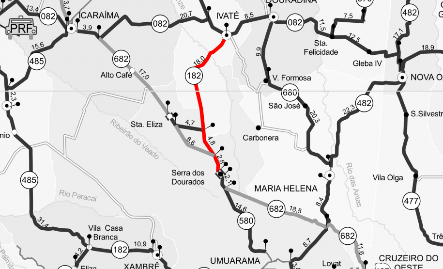 O Governo do Estado está realizando melhorias em duas rodovias na região de Umuarama, Noroeste do Paraná. As obras são executadas pelo Departamento de Estradas de Rodagem do Paraná (DER/PR). O investimento é de R$ 9,5 milhões. Foto:DER