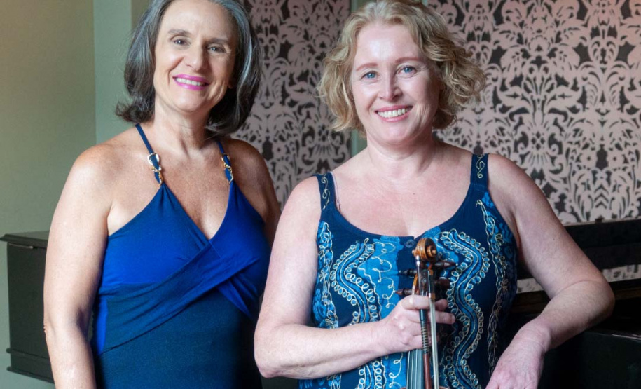 O Museu Paranaense (Mupa) promove nesta quinta-feira (12), às 19 horas, o concerto ‘Música Paranaense para Violino e Piano’, com repertório dos mais renomados compositores do Estado, executados pelas musicistas Bettina Jucksch (violino) e Carmen Célia Fregoneze (piano)
