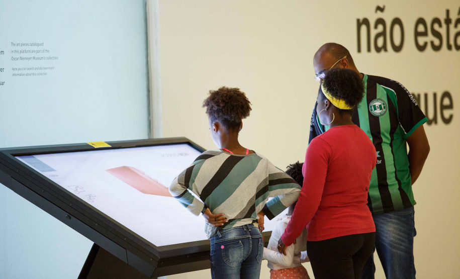 Quarta-feira é dia de entrada gratuita e atividades no MON. Foto: Diego Wladyka/MON