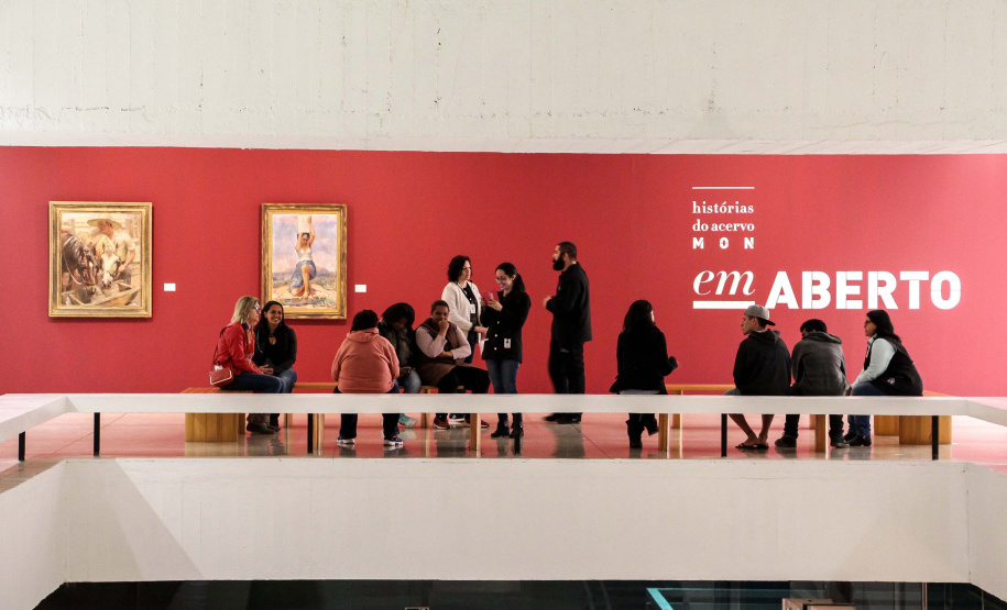 Quarta-feira é dia de entrada gratuita e atividades no MON. Foto: Maita Franco/MON