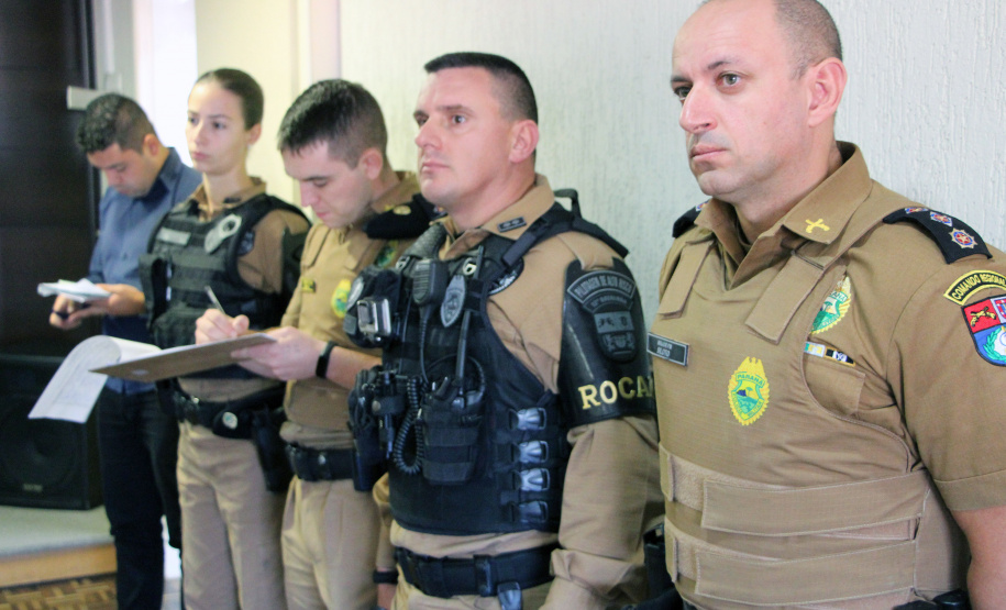 Reunião da PM com torcidas e clubes define ações para o Atletiba. Foto: Soldado Adilson Voinaski Afonso