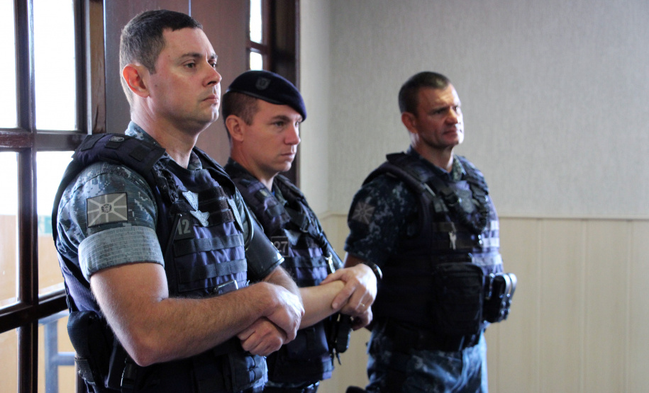 Reunião da PM com torcidas e clubes define ações para o Atletiba. Foto: Soldado Adilson Voinaski Afonso