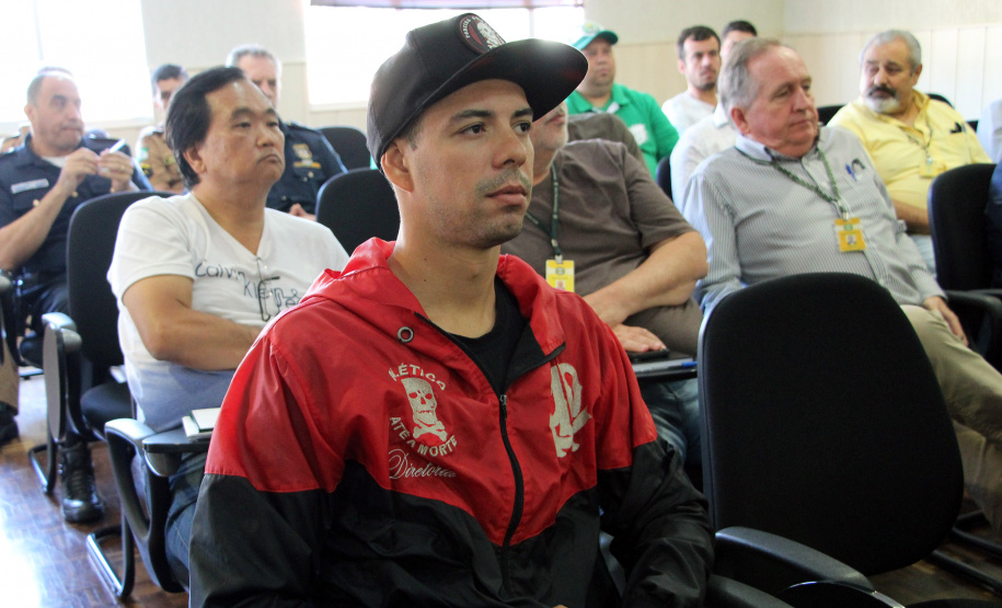 Reunião da PM com torcidas e clubes define ações para o Atletiba. Foto: Soldado Adilson Voinaski Afonso