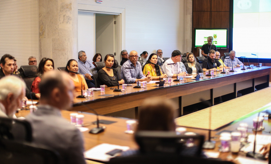 O vice governador Darci Piana recebe nesta quarta-feira (11), representantes da classe artística e cultura do Estado, no Palácio Iguaçu.   Curitiba, 11/03/2020 -  Foto: Geraldo Bubniak/AEN