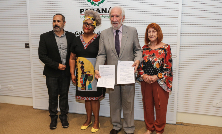O vice governador Darci Piana recebe nesta quarta-feira (11), representantes da classe artística e cultura do Estado, no Palácio Iguaçu.   Curitiba, 11/03/2020 -  Foto: Geraldo Bubniak/AEN
