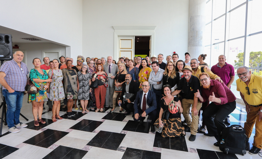 O vice governador Darci Piana recebe nesta quarta-feira (11), representantes da classe artística e cultura do Estado, no Palácio Iguaçu.   Curitiba, 11/03/2020 -  Foto: Geraldo Bubniak/AEN