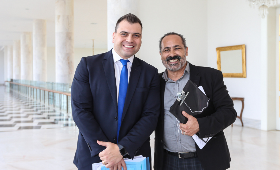 O vice governador Darci Piana recebe nesta quarta-feira (11), representantes da classe artística e cultura do Estado, no Palácio Iguaçu.   Curitiba, 11/03/2020 -  Foto: Geraldo Bubniak/AEN