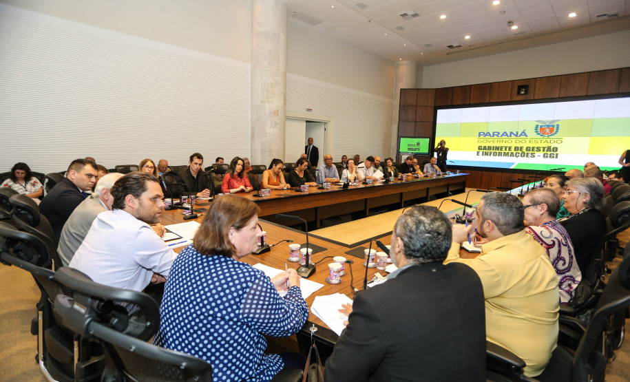 O vice governador Darci Piana recebe nesta quarta-feira (11), representantes da classe artística e cultura do Estado, no Palácio Iguaçu.   Curitiba, 11/03/2020 -  Foto: Geraldo Bubniak/AEN