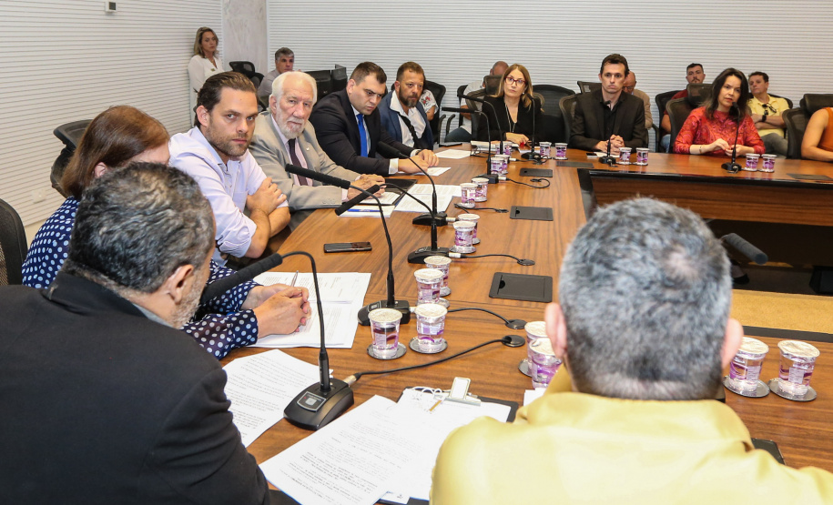 O vice governador Darci Piana recebe nesta quarta-feira (11), representantes da classe artística e cultura do Estado, no Palácio Iguaçu.   Curitiba, 11/03/2020 -  Foto: Geraldo Bubniak/AEN