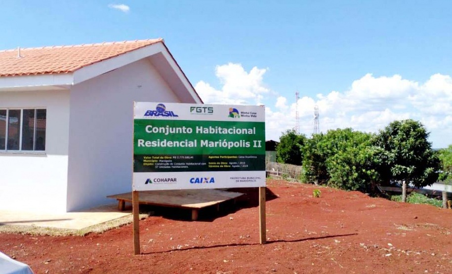 O projeto teve um investimento de R$ 2,8 milhões em recursos do FGTS em uma parceria do Governo do Estado com o Governo Federal e a prefeitura. Residencial recebeu também obras de calçamento com acessibilidade, sinalização viária e paisagismo.