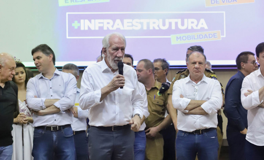 O Governo do Estado destina R$ 13,6 milhões para 21 municípios da Região Sudoeste do Paraná. Os recursos são para a execução de obras estruturantes e novos investimentos na área da saúde. O anúncio foi feito pelo vice-governador Darci Piana nesta sexta-feira (13), dentro da agenda de transferência da sede do governo para Francisco Beltrão.