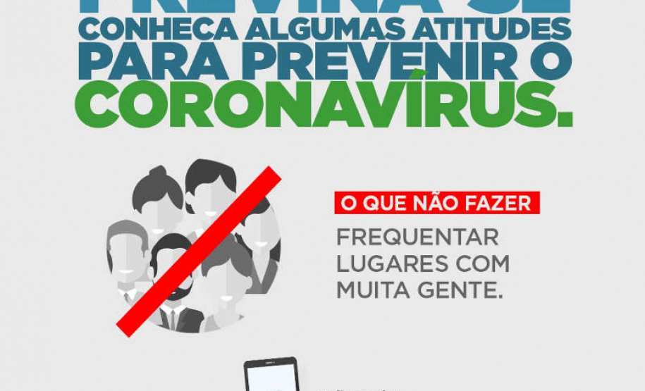 A informação de qualidade é ainda uma das melhores armas para se prevenir contra o coronavírus. Pensando nisso, o Governo do Paraná lançou uma campanha com orientações sobre os métodos de prevenção, para evitar a propagação do vírus e também para tranquilizar a população. Todo o conteúdo está disponível no site www.coronavirus.pr.gov.br.