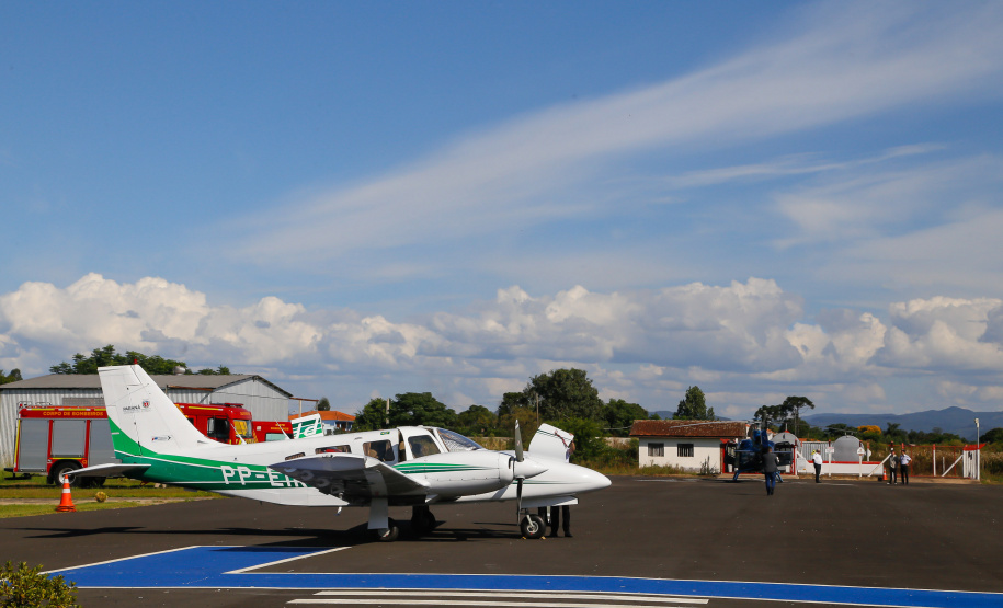 Governo coloca frota de aeronaves à disposição da Saúde. Foto: Gilson Abreu/AEN