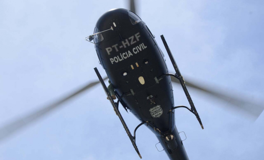 Polícia Civil disponibiliza aeronaves para emergências da Covid-19. Foto: Polícia Civil