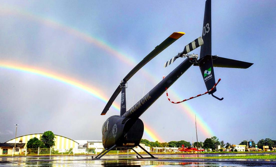 Polícia Civil disponibiliza aeronaves para emergências da Covid-19. Foto: Polícia Civil