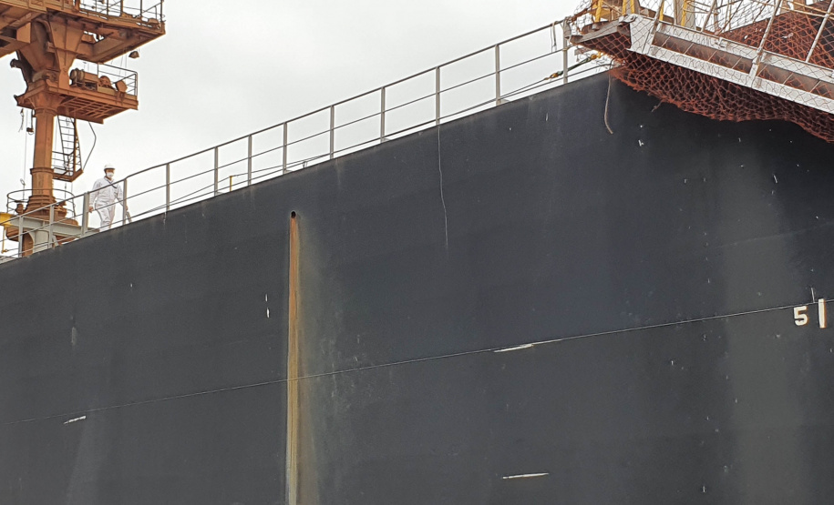 Portos do Paraná garantem segurança em todas as operações. Foto: Najia Furlan