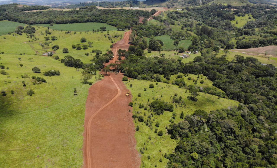 Governo retoma as obras do Contorno Noroeste de Francisco Beltrão. Foto:DER