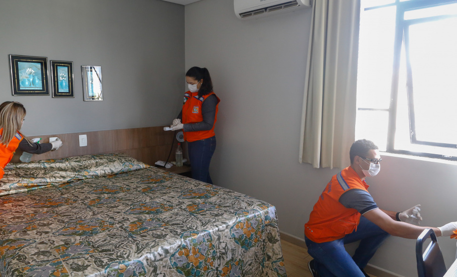 Doações e voluntariado contribuem com enfrentamento ao coronavírus no Paraná. Foto: Defesa Civil. Gilson Abreu/AEN