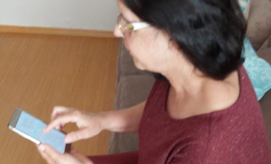 Celepar aproxima idosos a suas famílias com tecnologia. Foto: Celepar