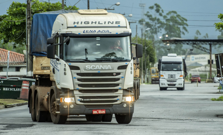 Pátio de Triagem do Porto de Paranaguá tem movimento recorde. Foto: Claudio Neves