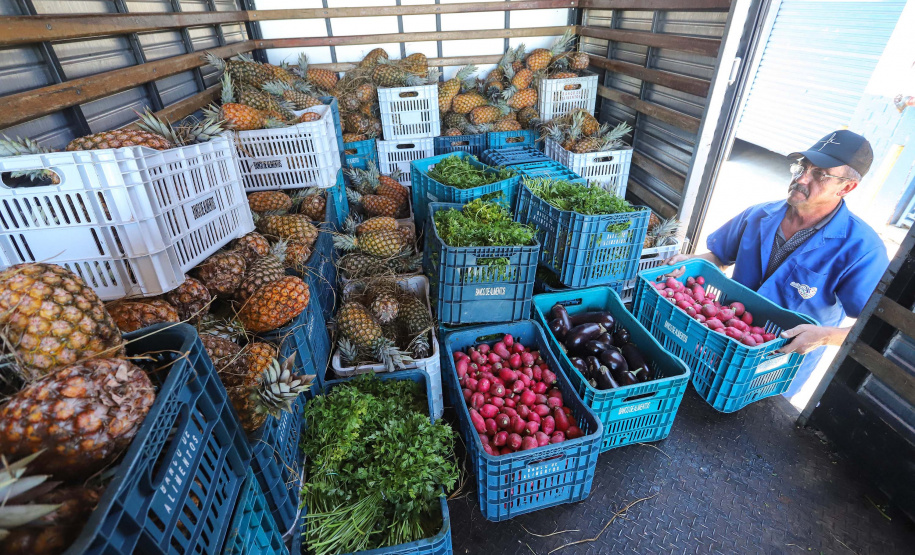 Apoio e planejamento do Estado garantem abastecimento de alimentos.Foto: Arnaldo Alves / AEN