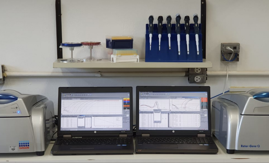 Universidades estaduais iniciam processo para fazer exames do coronavírus.
Foto: Divulgação/Fundção Araucária