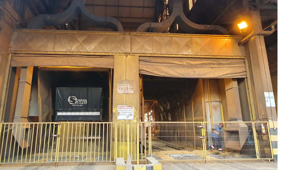 Porto de Paranaguá tem exportação recorde de grãos. Foto:Nájia Furlan/Portos do Paraná