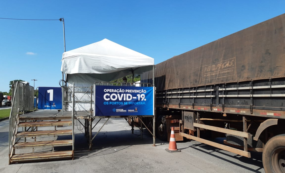 Porto de Paranaguá tem exportação recorde de grãos. Foto:Portos do Paraná