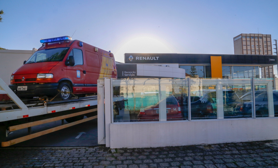 Renault fará manutenção de ambulâncias do Siate. Foto: Gilson Abreu/AEN