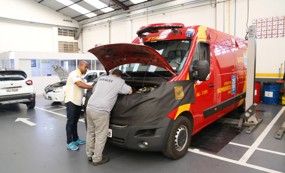 Renault fará manutenção de ambulâncias do Siate. Foto: Gilson Abreu/AEN