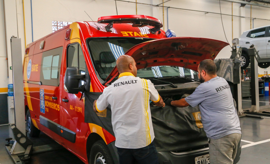 Renault fará manutenção de ambulâncias do Siate. Foto: Gilson Abreu/AEN