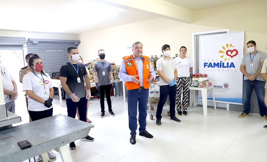 Doações destinadas a entidades sociais prioritárias começam a ser recebidas pela Rede Família Solidária
. Foto:SEJUF