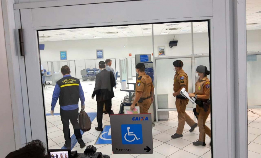 Secretaria da Justiça realiza nova operação para fiscalizar bancos, farmácias e distribuidoras de medicamentos. Foto: SEJUF