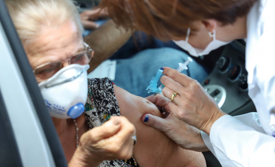 Estado já vacinou mais de um milhão de idosos contra gripe.Foto: José Fernando Ogura/AEN