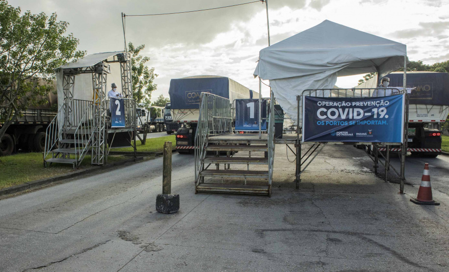 69 mil pessoas passaram por controle de saúde no porto de Paranaguá